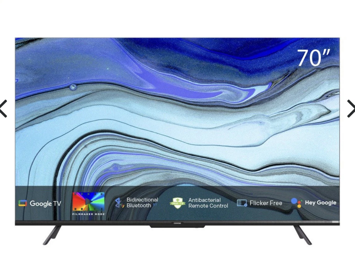 Smart Google TV Coocaa 70 inch 4K 70C9 giá rẻ