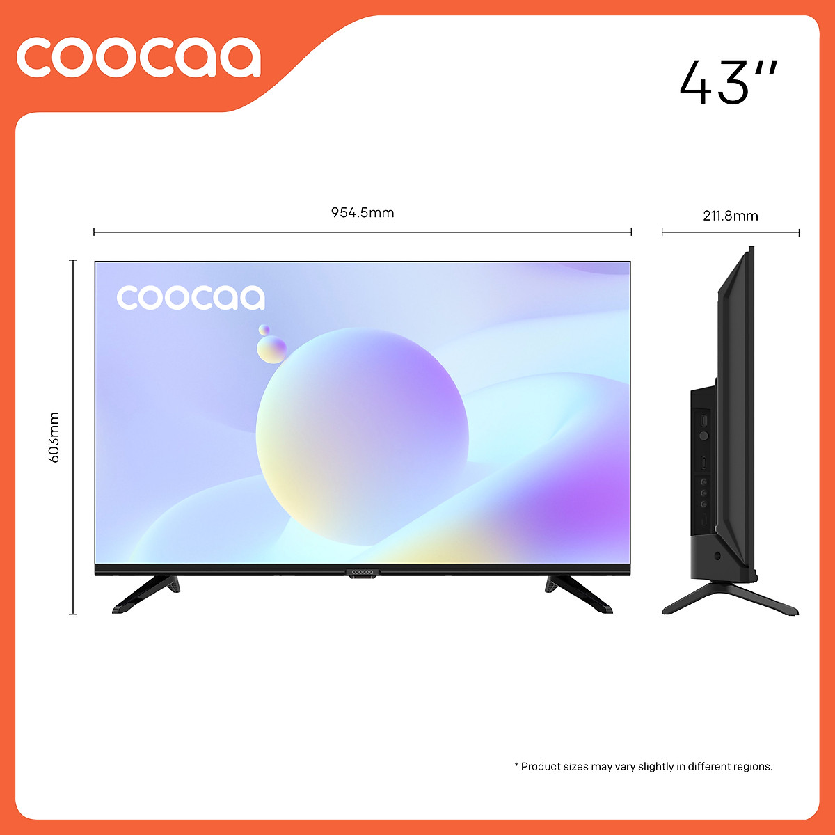 Smart Google Tivi HD CooCaa 43 inch 43Z72 giá rẻ