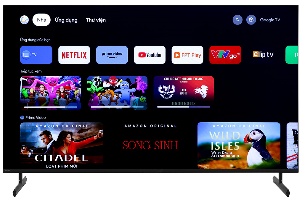 Google Tivi Sony 4K 75 inch KD-75X85L 2023
