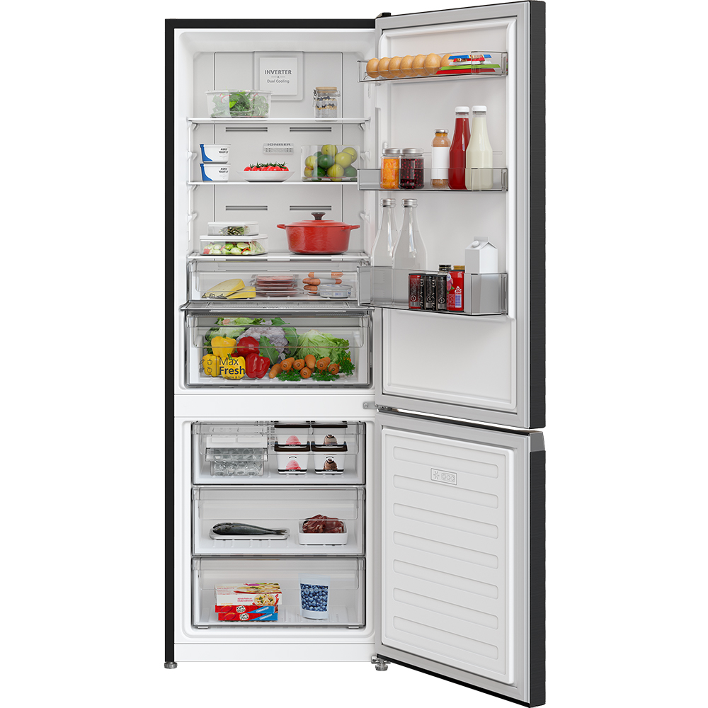 [Mới 2024] Tủ Lạnh Hitachi 2 Cánh Ngăn Đông Dưới 323L HRBN6340DUVN chính hãng giá tốt