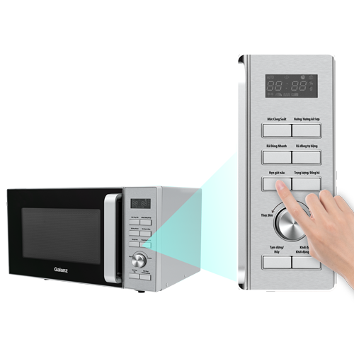 Lò vi sóng Galanz có nướng điện tử 25 lít D90D25ETL-ZWA giá rẻ