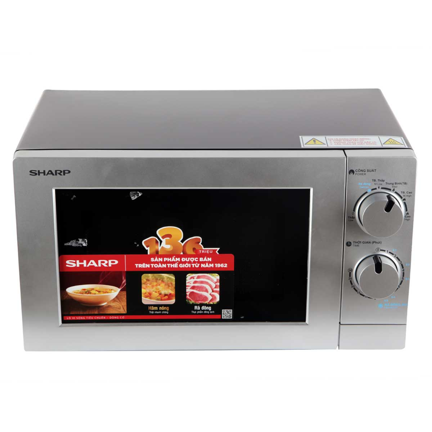 Lò vi sóng Sharp 20 lít bạc đen R-209VN-SK giá rẻ