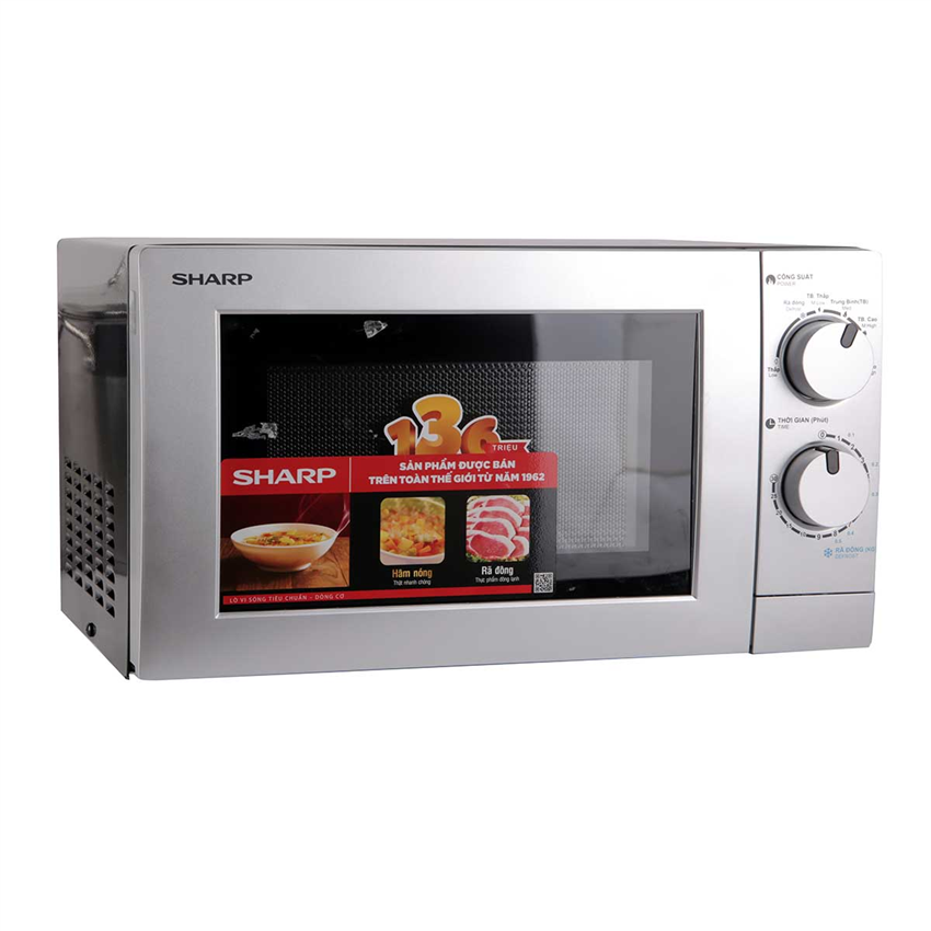 Lò vi sóng Sharp 20 lít bạc đen R-209VN-SK giá rẻ
