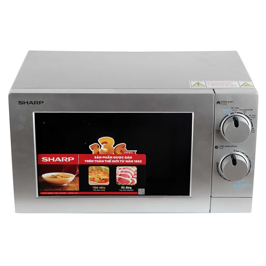 Lò vi sóng cơ Sharp 20 lít R-207VN-SL giá rẻ