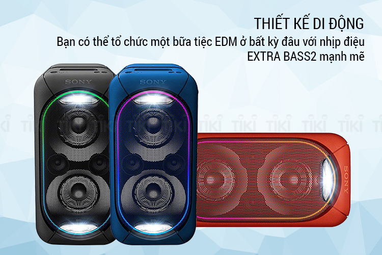 Loa không dây Sony GTK-XB60 chính hãng giá rẻ
