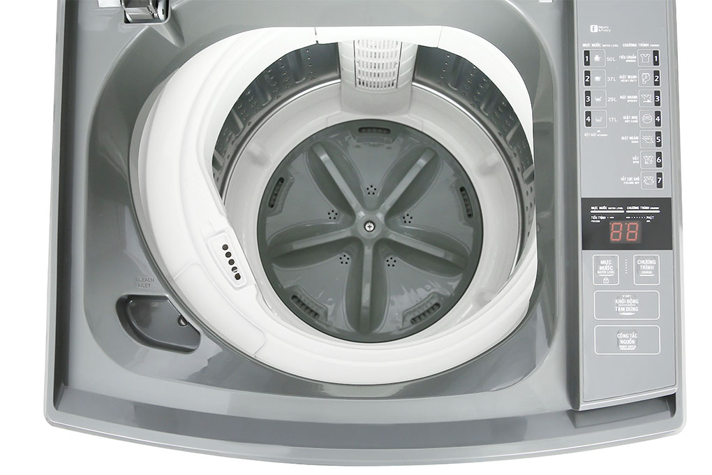 Máy giặt lồng đứng Aqua 8 kg AQW-KS80GT S chính hãng giá rẻ