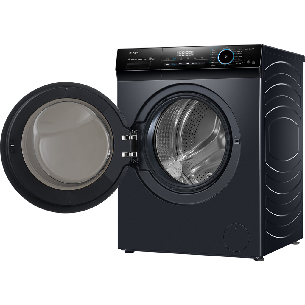 Máy giặt lồng ngang Aqua inverter 10 kg AQD-D1003G.BK giá tốt