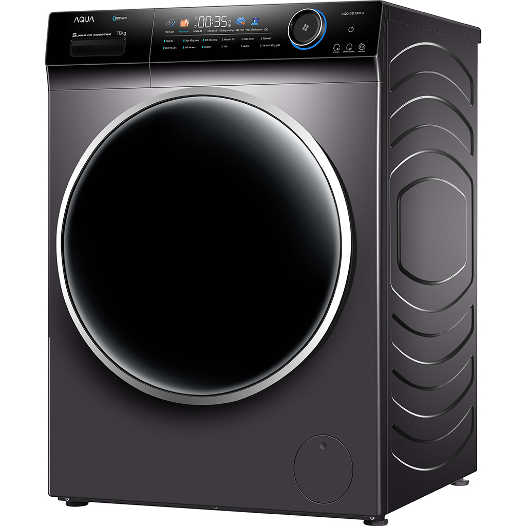 Máy giặt lồng ngang Aqua Inverter 10 kg AQD-DD1001G.PS giá tốt