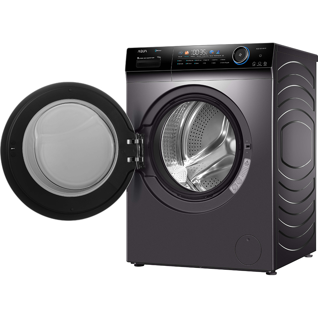 Máy giặt lồng ngang Aqua Inverter 10 kg AQD-DD1001G.PS giá tốt