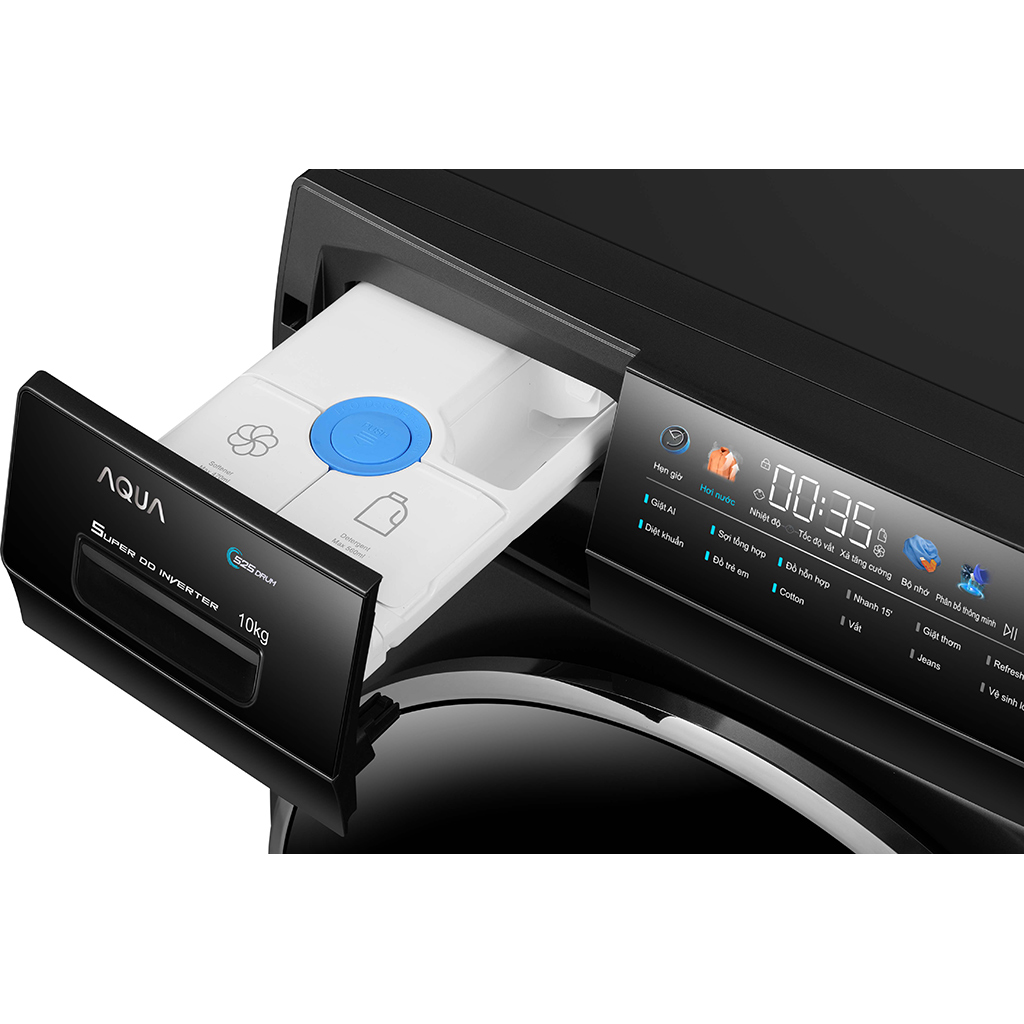 Máy giặt lồng ngang Aqua Inverter 10 kg AQD-DD1001G.PS giá tốt