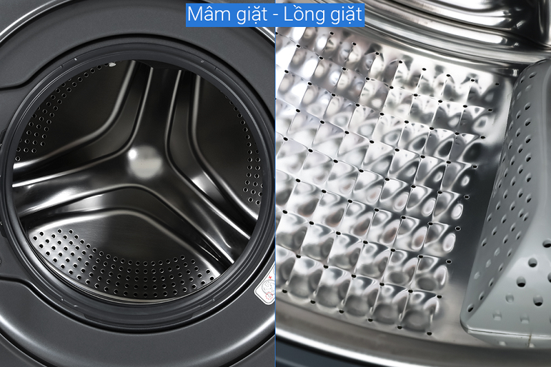 Máy giặt lồng ngang Aqua inverter 8.5 kg AQD-A852J BK 2023