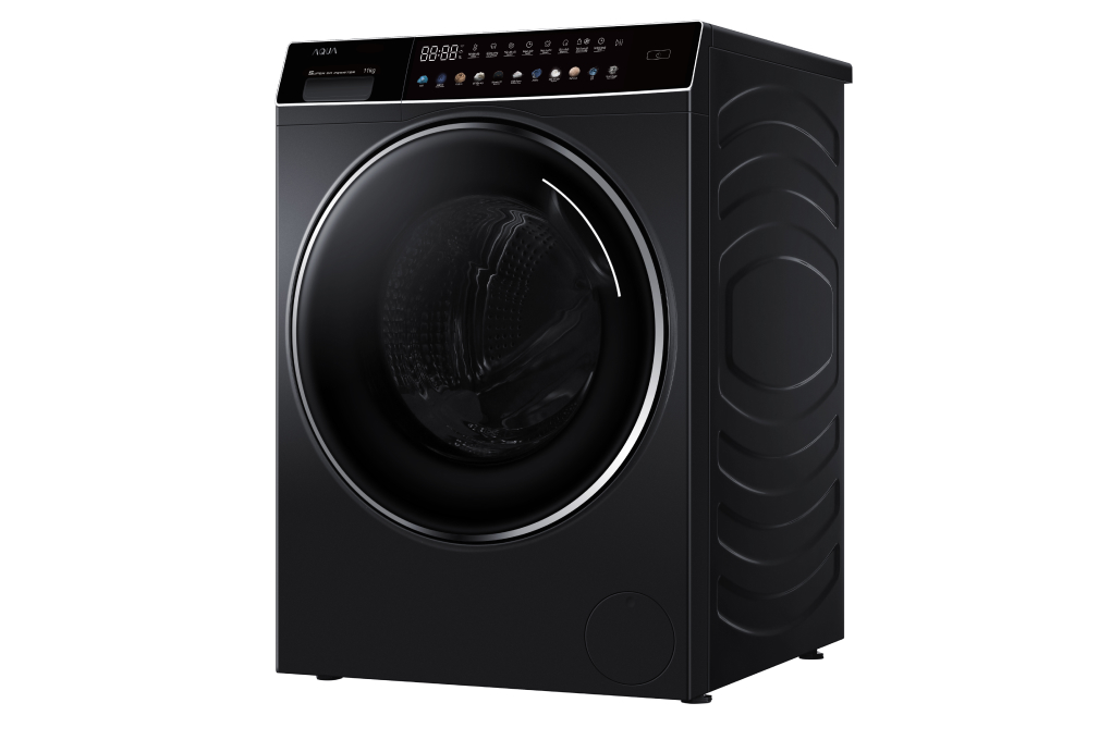 Máy giặt lồng ngang Aqua inverter 11 kg AQD-DW1100J.BK 2023