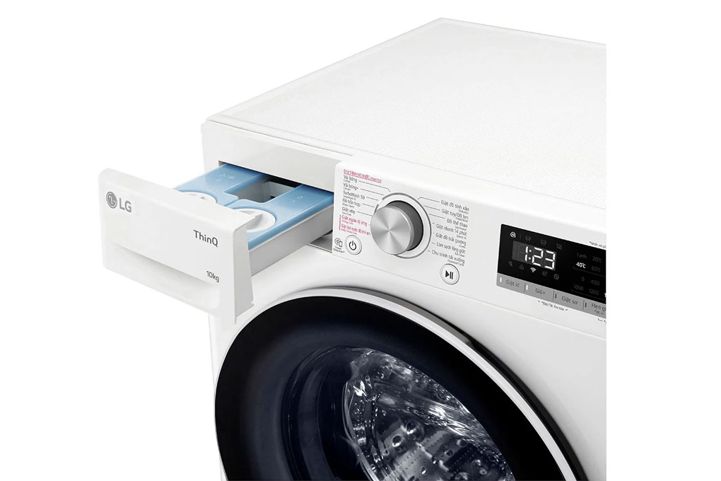 Máy giặt LG lồng ngang inverter 10kg FV1410S4W1 2023