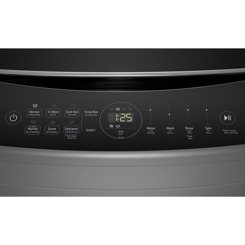 Máy giặt lồng đứng LG inverter 18kg TV2518DV3B 2023