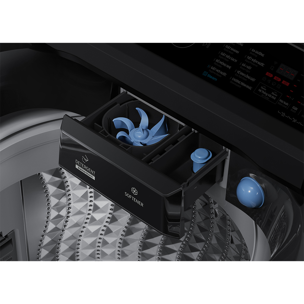 Máy giặt lồng đứng Samsung inverter 12 kg WA12CG5886BVSV 2023 giá tốt