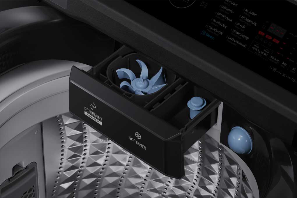 Máy giặt Samsung lồng đứng inverter 17 kg WA17CG6886BVSV 2023