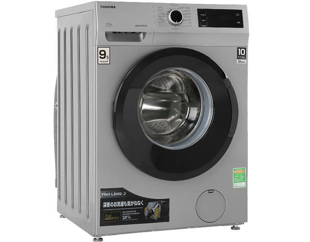 Máy giặt lồng ngang Toshiba inverter 9,5 kg BK105S3V(SK) giá rẻ chính hãng