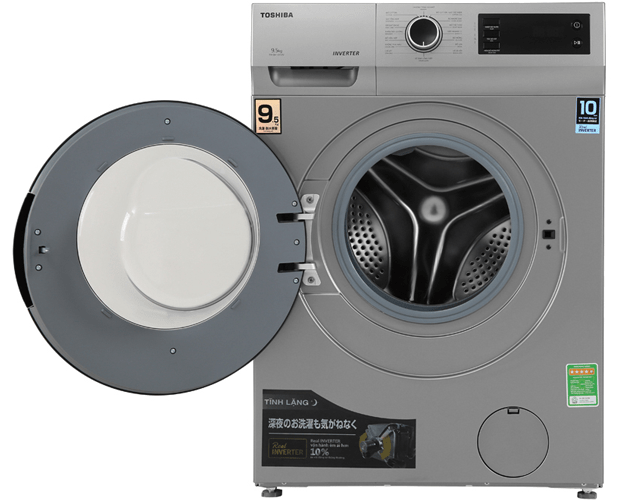 Máy giặt lồng ngang Toshiba inverter 9,5 kg BK105S3V(SK) giá rẻ chính hãng