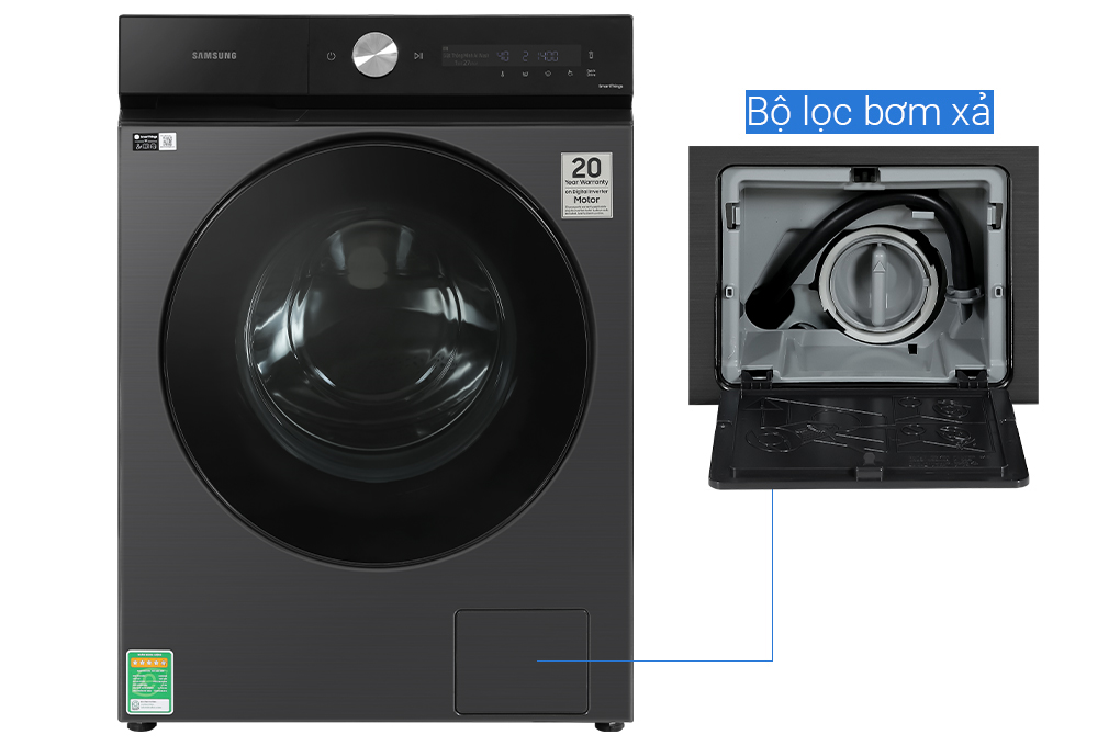 [2024] Máy giặt Samsung Bespoke AI inverter 14 kg WW14BB944DGBSV