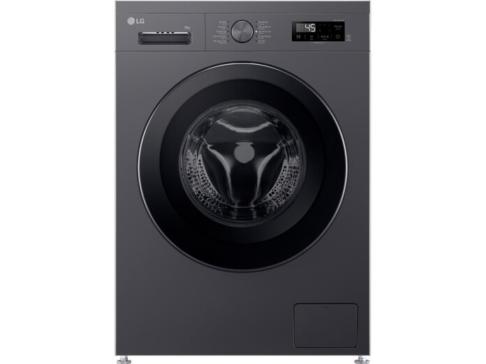 Máy giặt sấy lồng ngang LG AI DD™ Inverter giặt 9 kg - sấy 5 kg FB1209D5M màu đen, giá tốt