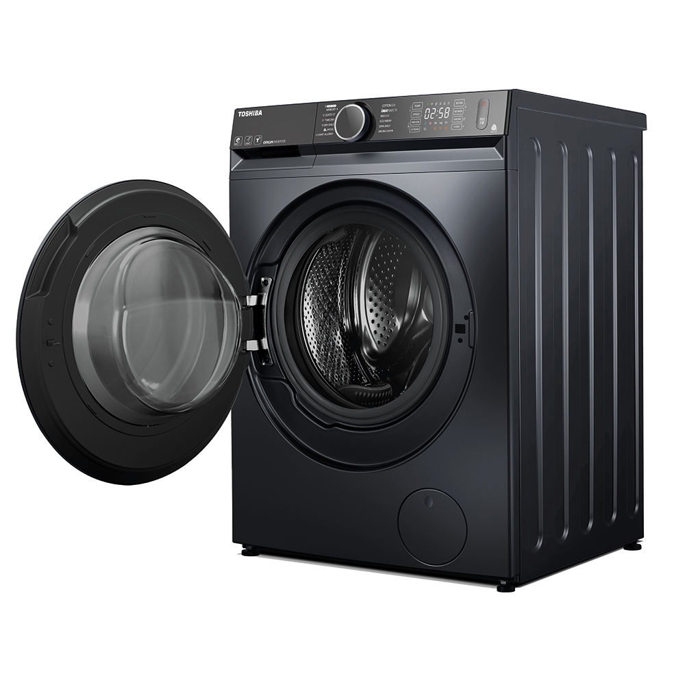Máy giặt sấy Toshiba lồng ngang inverter 12.5 kg TWD-BM135GF4V(MG) 2023