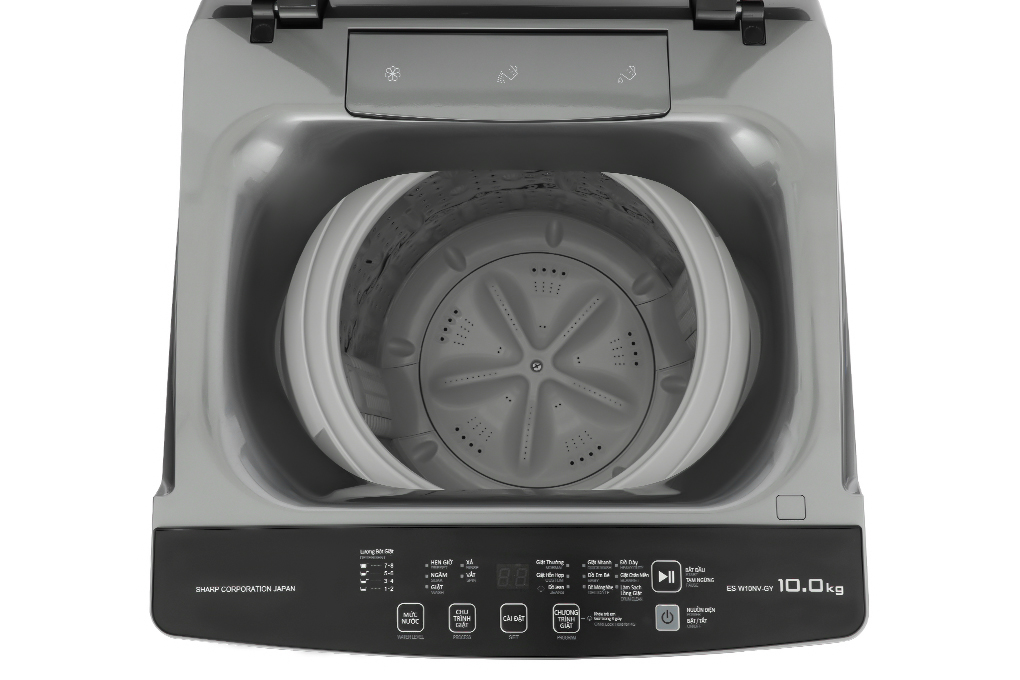 Máy giặt lồng đứng Sharp 10 kg ES-W10NV-GY 2023