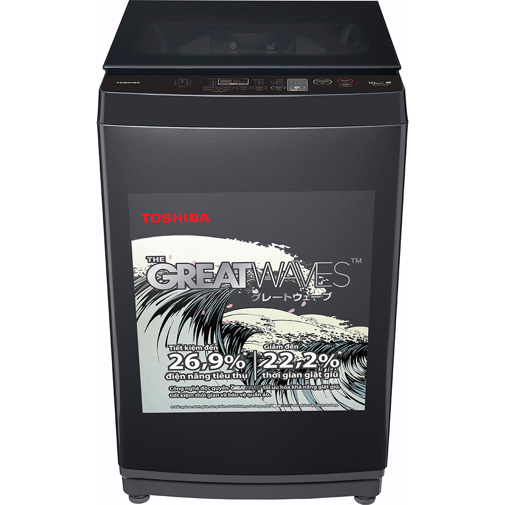 Máy giặt Toshiba lồng đứng 10 kg AW-M1100PV(MK) giá rẻ