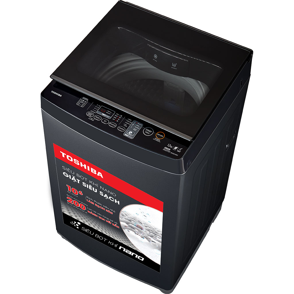 Máy giặt cửa trên Toshiba 12 kg AW-DUK1300KV(MK) 2023
