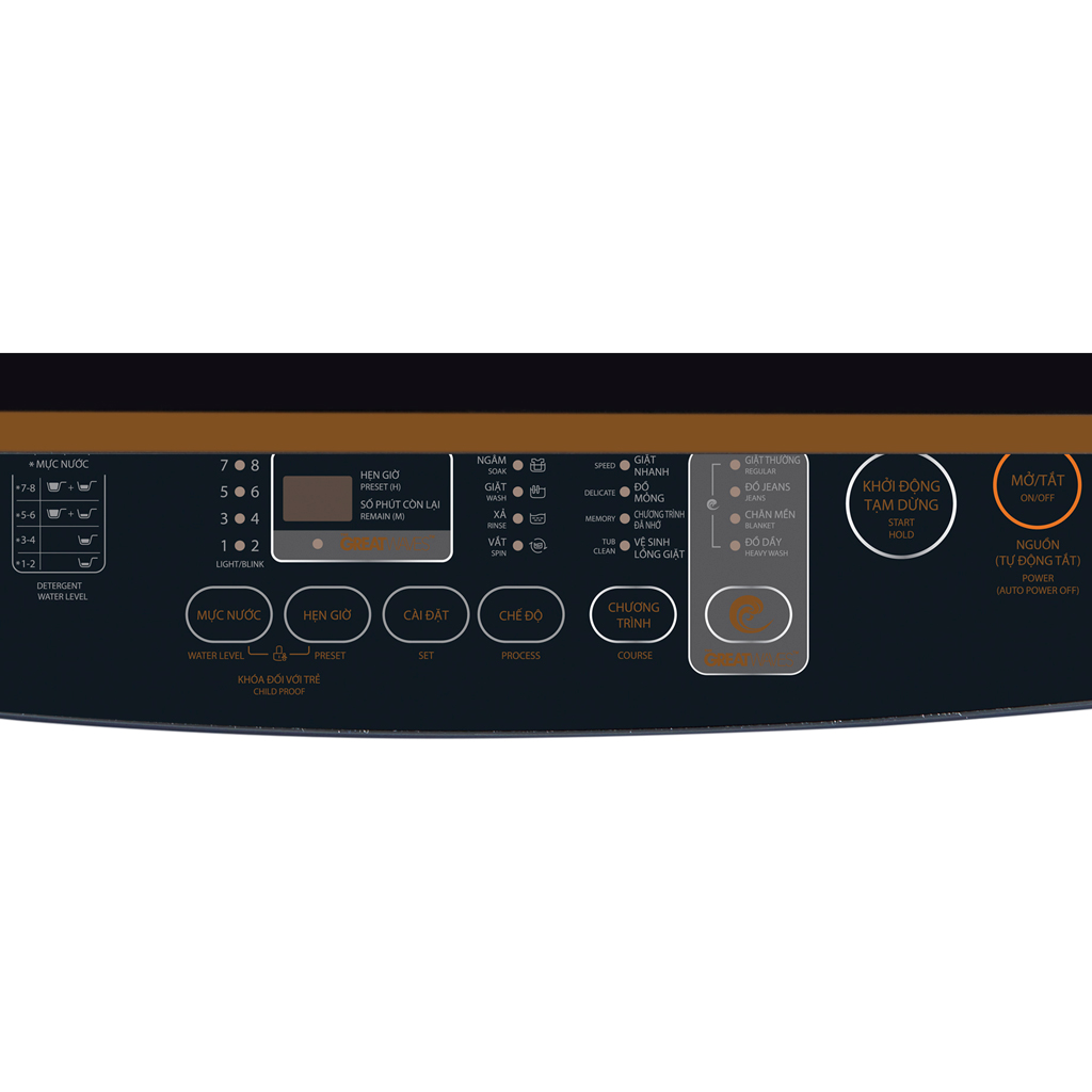 Máy giặt lồng đứng Toshiba inverter 10 kg AW-DM1100PV(KK)