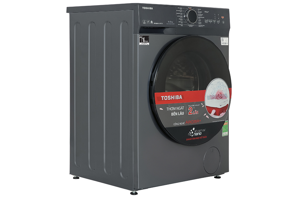 Máy giặt lồng ngang Toshiba inverter 9.5 kg T21BU105UWV(MG) 2023