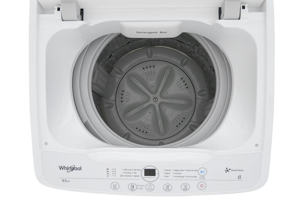 Máy giặt lồng đứng Whirlpool 9.5 kg VWVC9502FW