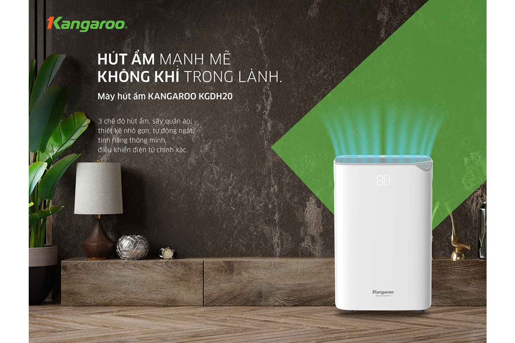 Máy hút ẩm Kangaroo 20 lít KGDH20 giá rẻ