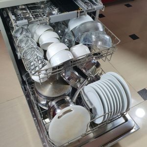 Máy rửa bát bán âm Bosch 13 bộ serie 6 SMU68TS02E nhập khẩu Đức