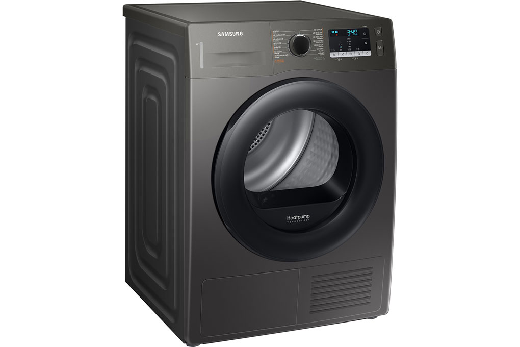 Máy sấy bơm nhiệt Samsung inverter 9 kg DV90TA240AX chính hãng