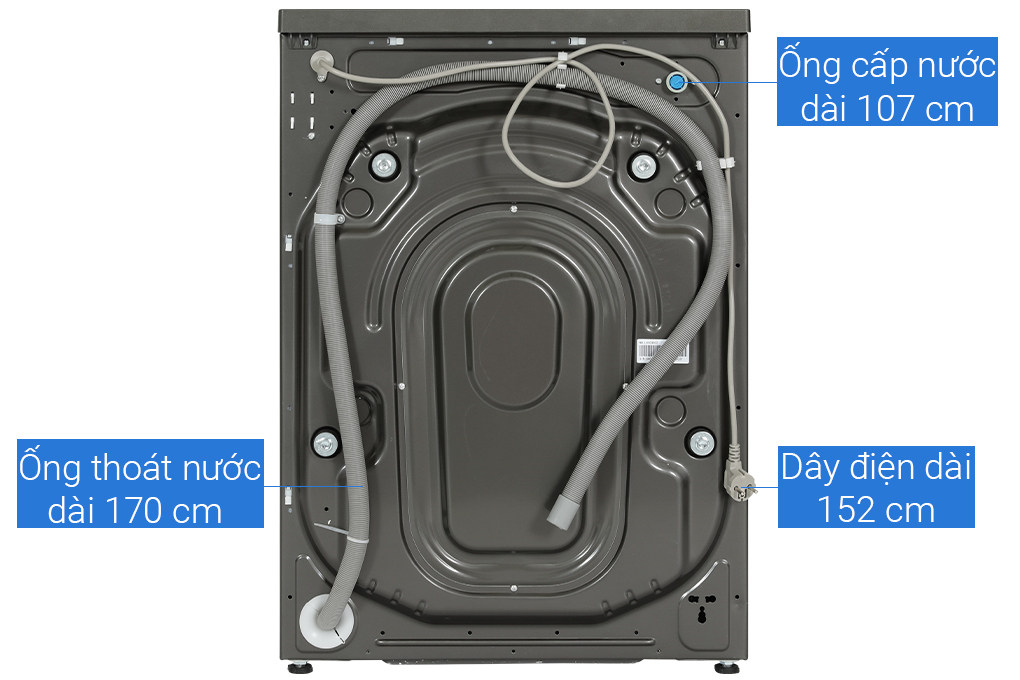 Máy giặt lồng ngang Casper inverter 8 kg WF-8VG1 2023