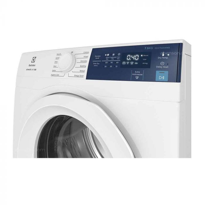 Máy sấy thông hơi Electrolux 7,5 kg UltimateCare 300 EDV754H3WB chính hãng