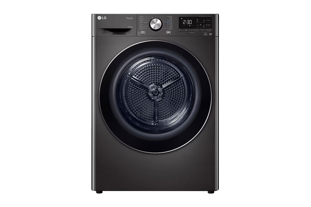 Máy sấy bơm nhiệt LG DUAL inverter 10.5 kg DVHP50B 2023