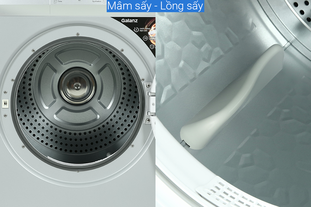 Máy sấy thông hơi Galanz 8 kg DV-80T5C(S) giá rẻ