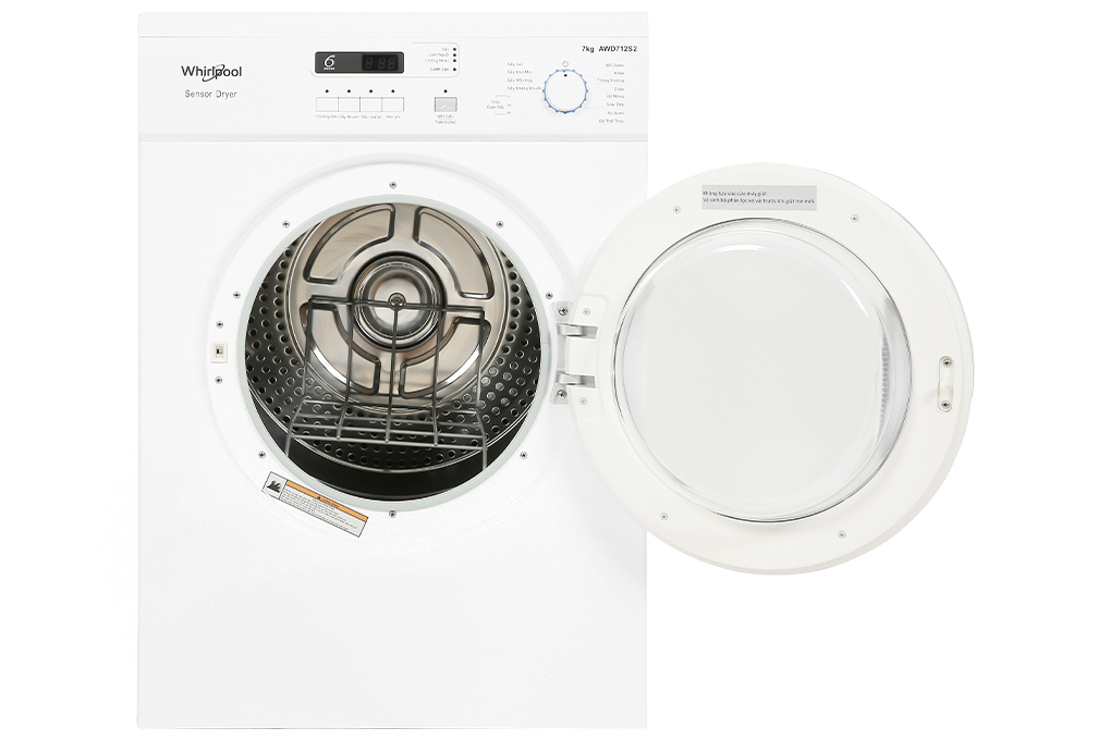 Máy sấy thông hơi Whirlpool 7 kg AWD712S2 giá rẻ