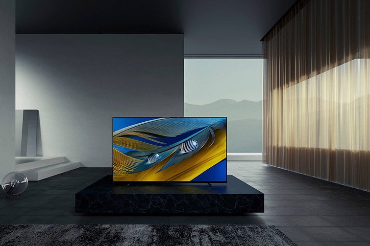 Oled Android Tivi 4K Sony 55 inch 55A80J chính hãng giá tốt