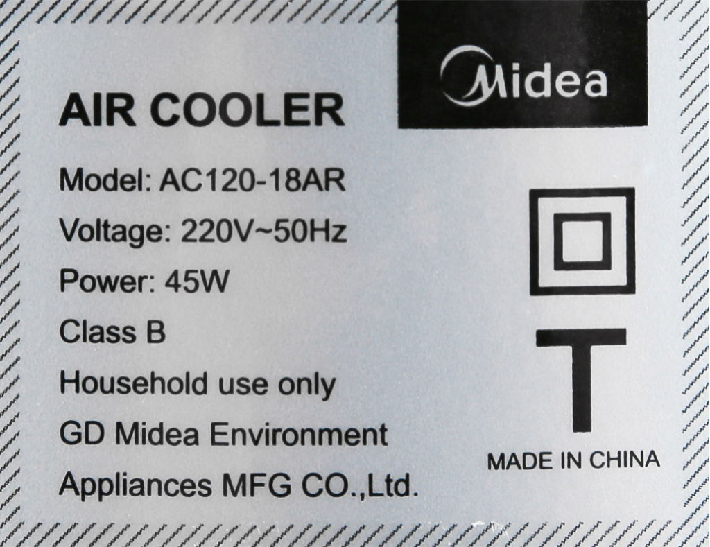 Quạt điều hòa Midea AC120-18AR chính hãng giá rẻ