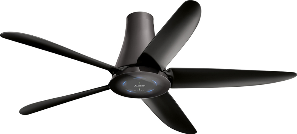 Quạt trần 5 cánh Mitsubishi C56-RW5 CY-xám đậm giá tốt