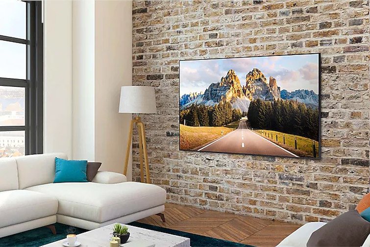 Smart Tivi Samsung 4K 55 inch UHD 55AU7000 giá tốt chính hãng