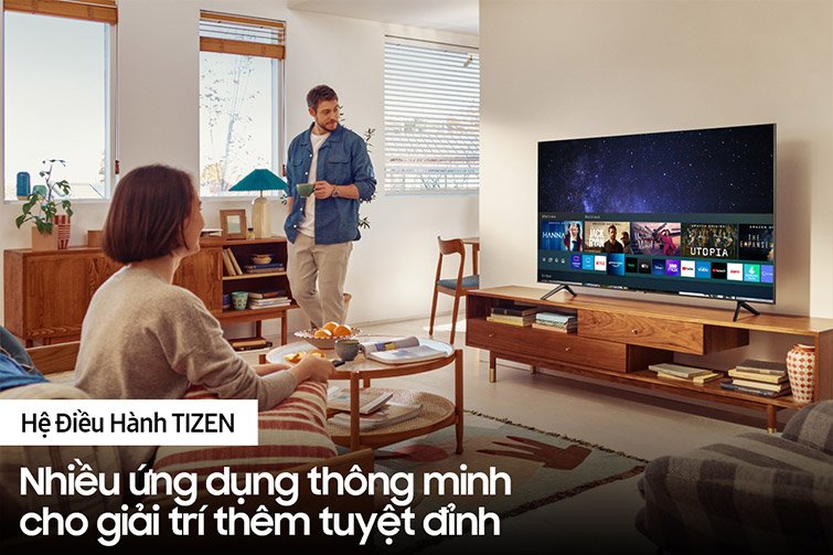 Smart Tivi Samsung 4K 65 inch UHD 65AU7000 giá rẻ chính hãng