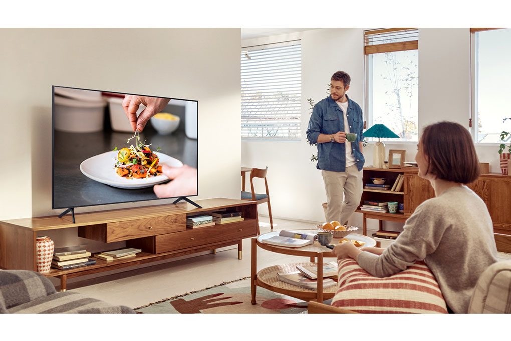 Smart tivi Samsung 4K 75 inch 75AU7000 giá rẻ chính hãng