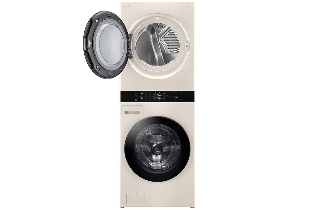 Máy giặt sấy LG lồng ngang inverter WashTower 14/10kg WT1410NHE 2023 giá tốt
