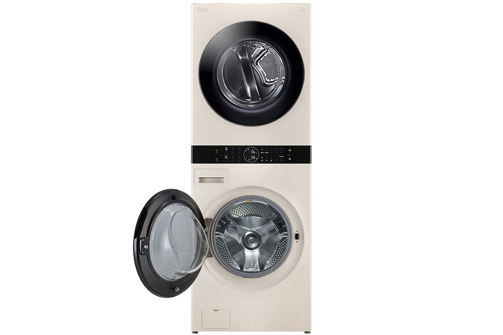 Máy giặt sấy LG lồng ngang inverter WashTower 14/10kg WT1410NHE 2023 giá tốt