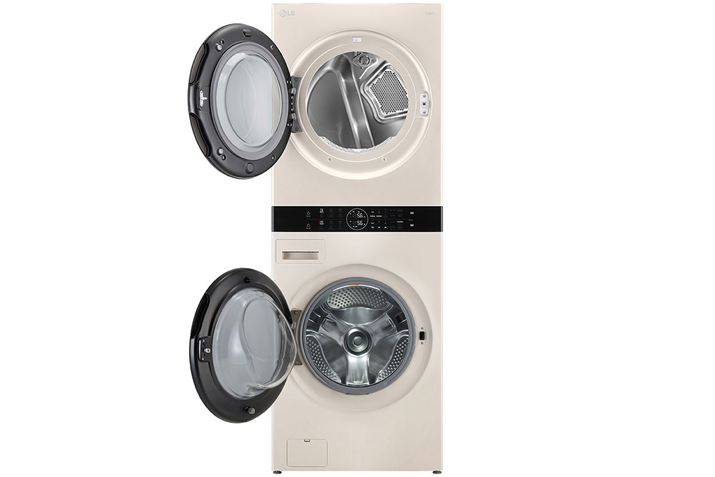 Máy giặt sấy LG lồng ngang inverter WashTower 14/10kg WT1410NHE 2023 giá tốt