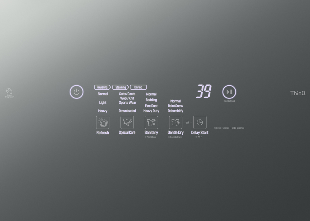 Tủ chăm sóc quần áo thông minh LG Styler S5MB nhập khẩu Hàn Quốc