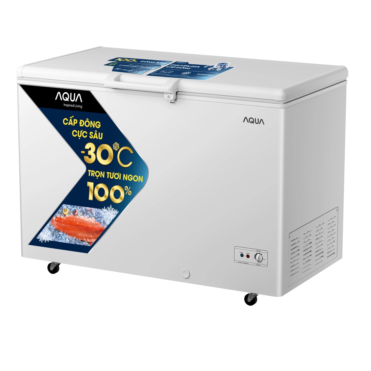 Tủ đông Aqua Inverter 379 lít AQF-C4801EN